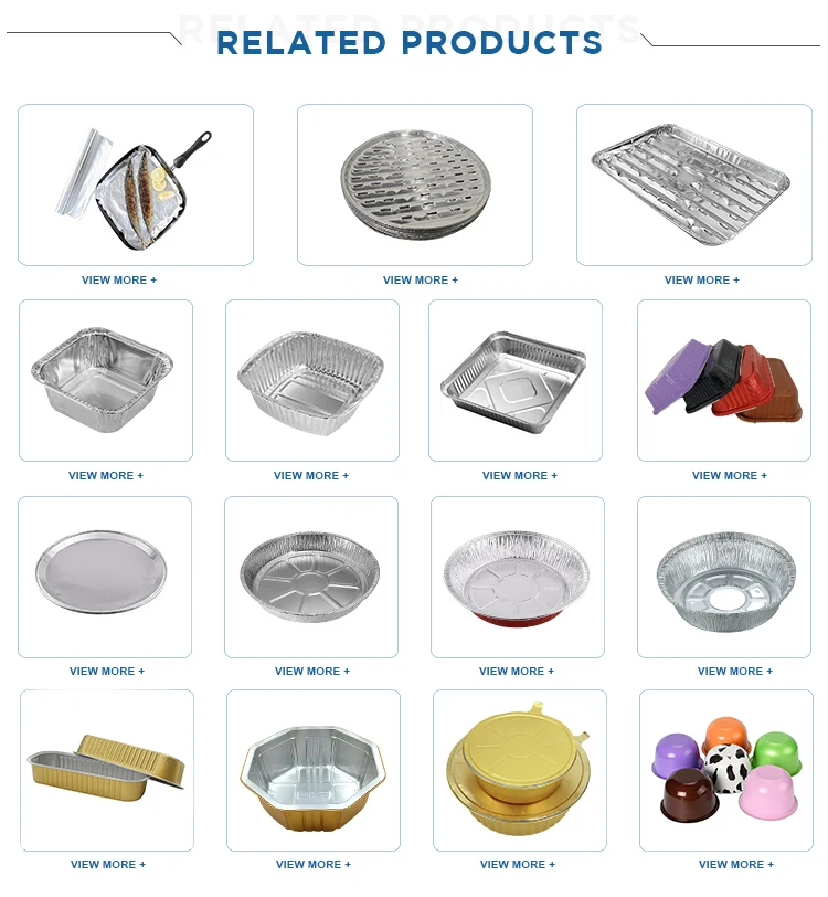 230x33mm Disposable Aluminum Foil Take Out Tray 9 Inch Disposable Pizza