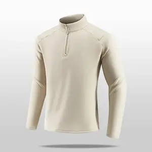 Unisex Gym Plain Workout Jackets High Quality Stand Waterproof for Flat Cuffs Zipper Pocket Running Jacket Custom Logo