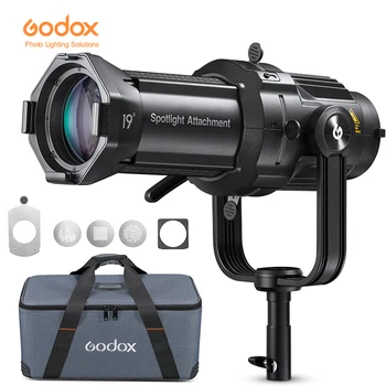 Godox VSA-19K Spotlight Attachment Conical Snoot Optical Condenser With Bowens Mount for VL300 SL150II LED Light
