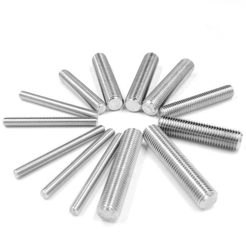 A193 B8 B8M Stud Bolt with A194 8 8M Heavy Hex Nut