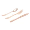 Rose gold knife 25 pieces