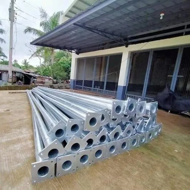 Высокое качество, однорычажный, двухрычажный, оцинкованный стальной уличный фонарь, цена