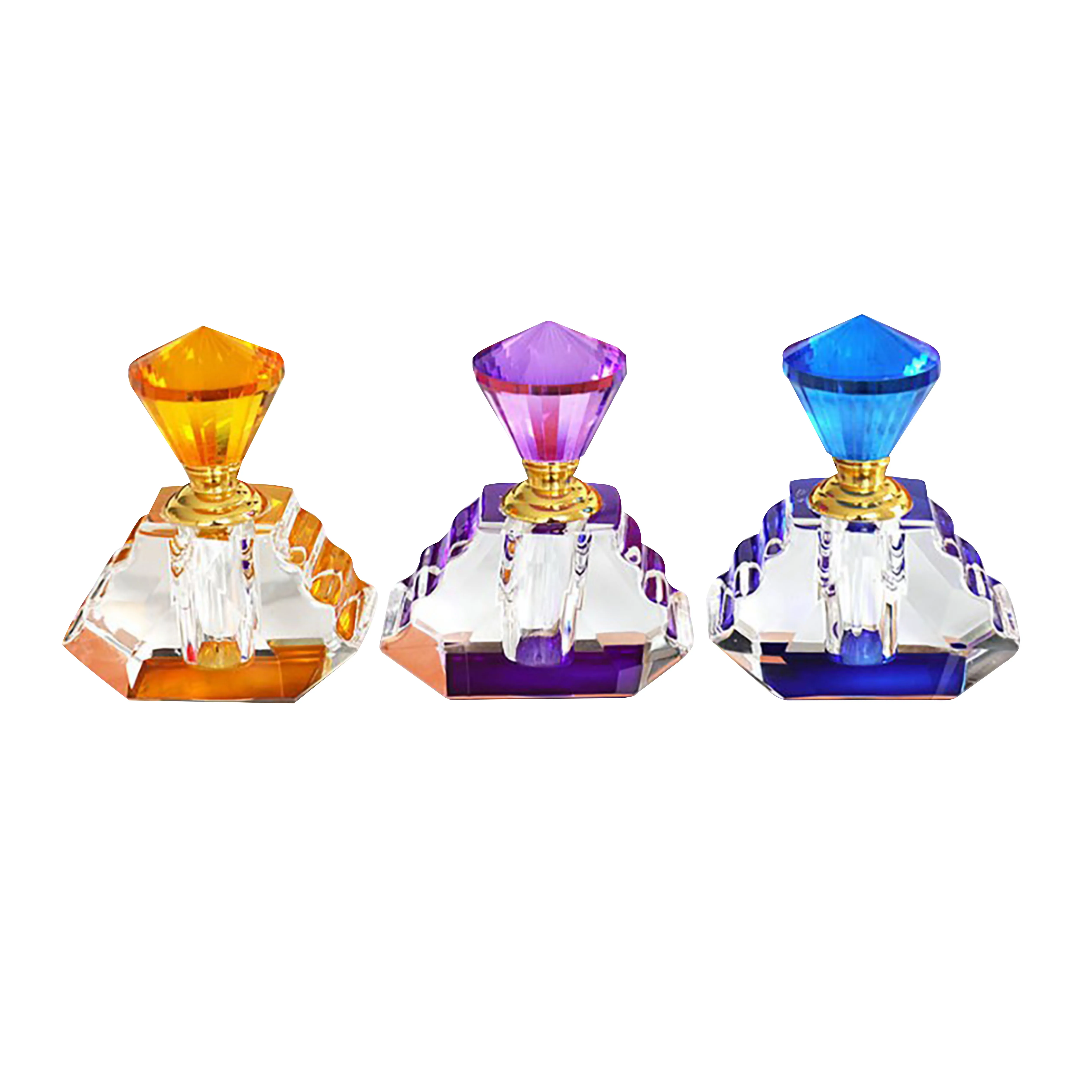 product high quality 12ml crystal perfume empty bottle glass stick essential oil bottle portable liquid bottle with dropper-25