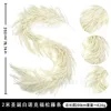 2-meter Christmas White Norfolk Pine - 60 heads