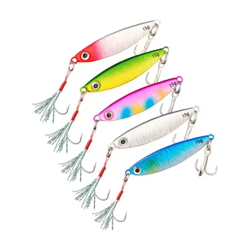Palmer 7g 10g 15g 25g Japanese style metal jig lure Super reflective effect slow pitch jigs Durable slow pitch jigging lure
