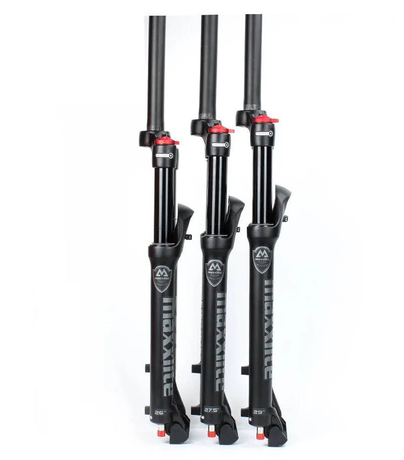 Пневматическая Передняя амортизирующая вилка для горного велосипеда, регулировка пружины, вилка для велосипеда Manito 26 27,5 29 дюймов