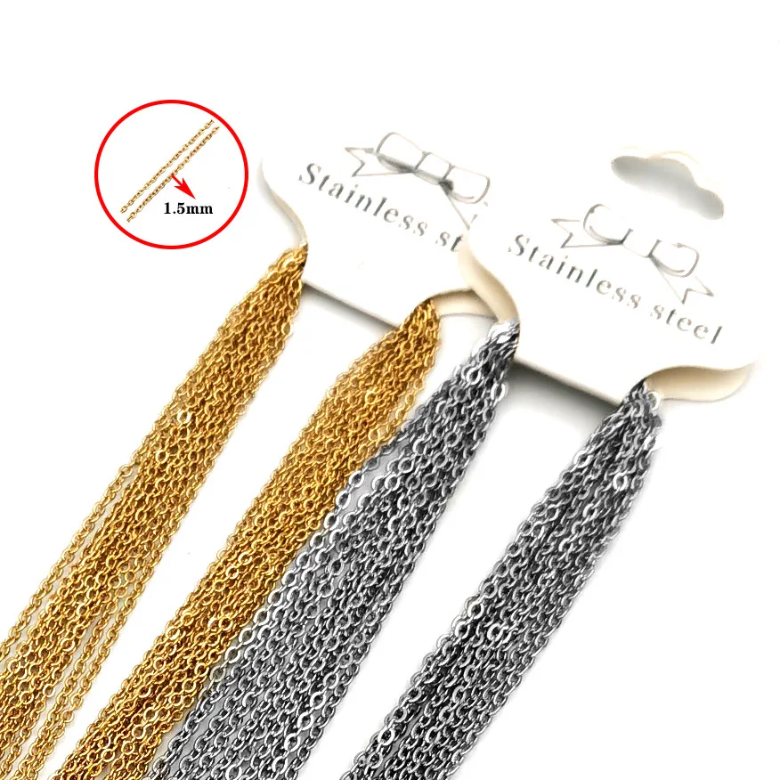 Shop Durable Stainless Steel Cross Chains for DIY Jewelry