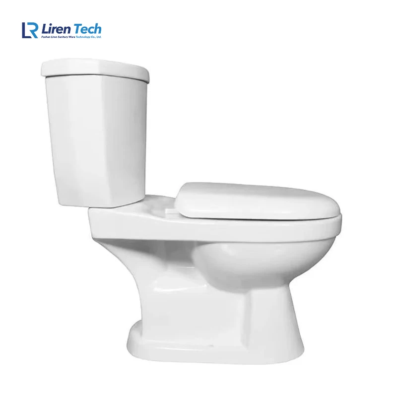 Parma Ocean Engineering Dual-Flush Complete Bathroom Washdown Set Modern Residential Commercial Soft-Close Power Flush Toilets