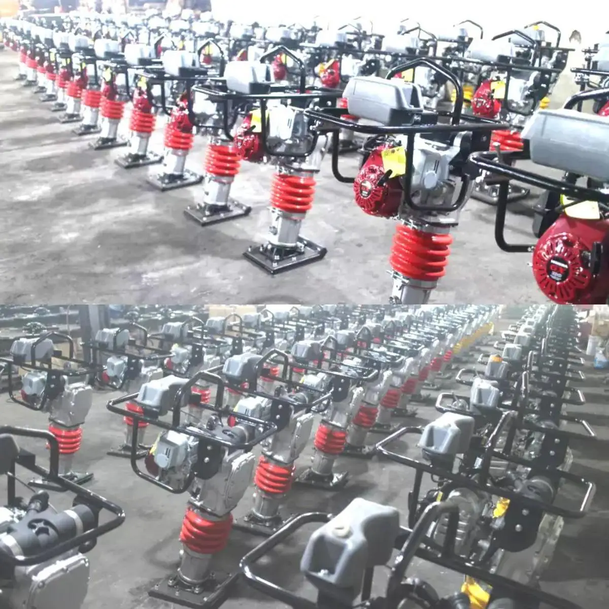 Заводская распродажа бензиновый двигатель Robin встроенный трамбовочный трамбовщик с высокой производительностью