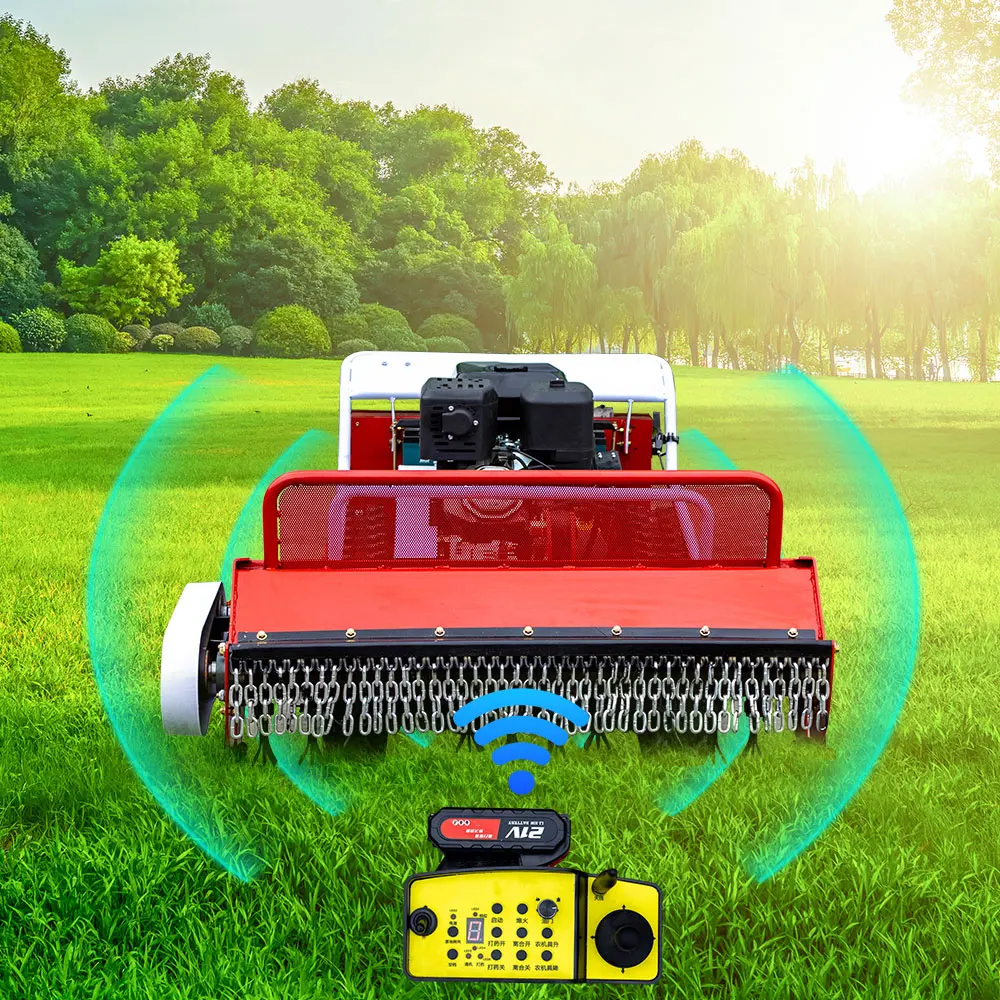 Diesel Engine Remote Control Multifunction Crawler Machine with Mower Forestry Mulcher