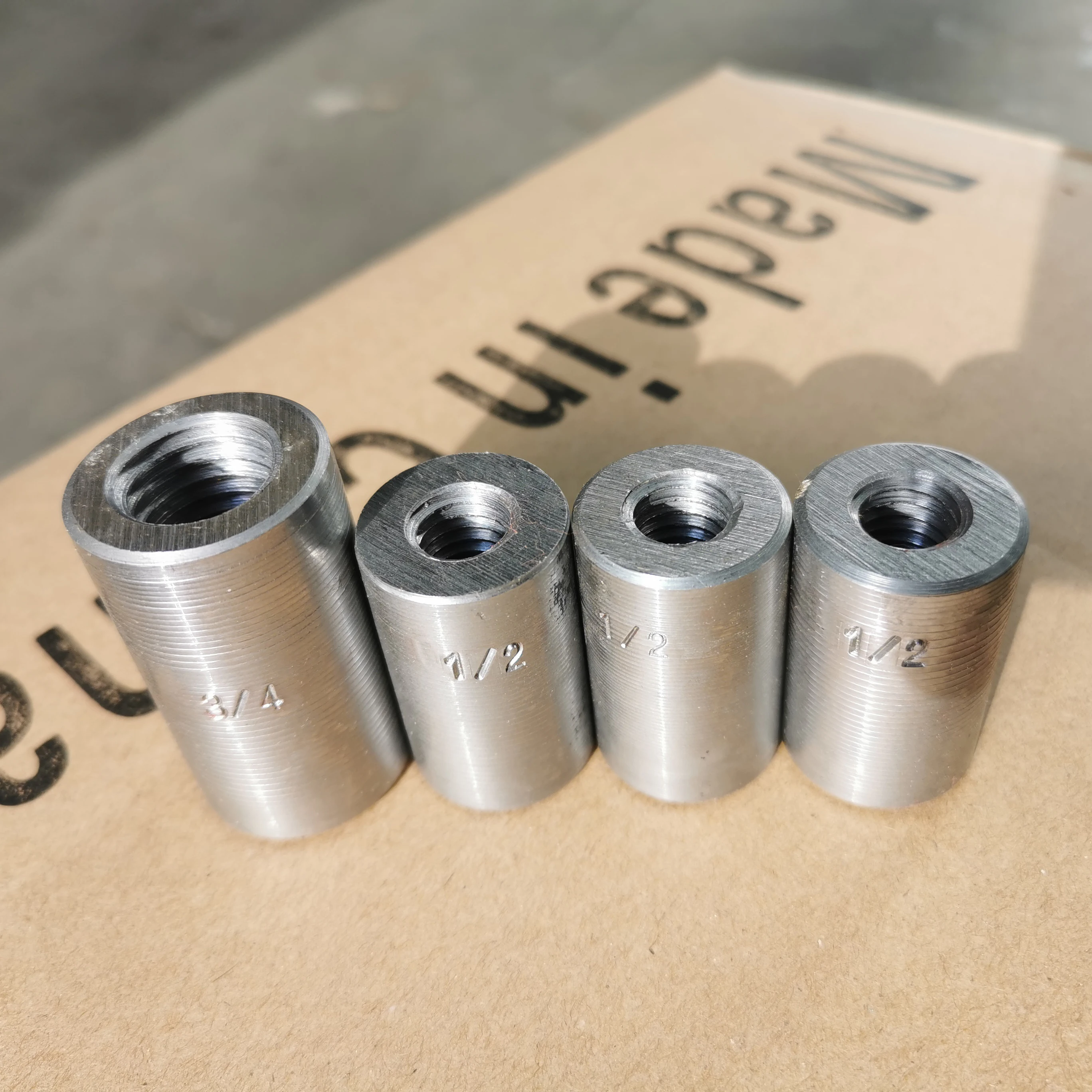Modern Office Building Stainless Steel Iron Rebar Coupler Factory Wholesale Building Material Reinforcement Bar Connectors