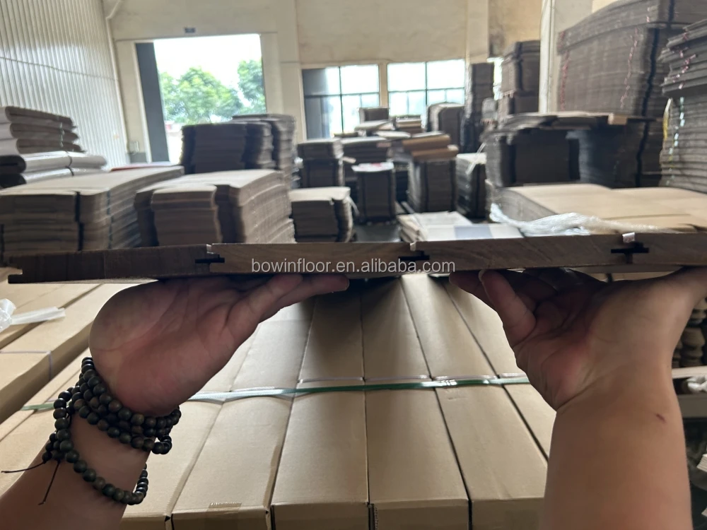 Oiled Finished Brazilian Ipe Cladding for Outdoor Decor