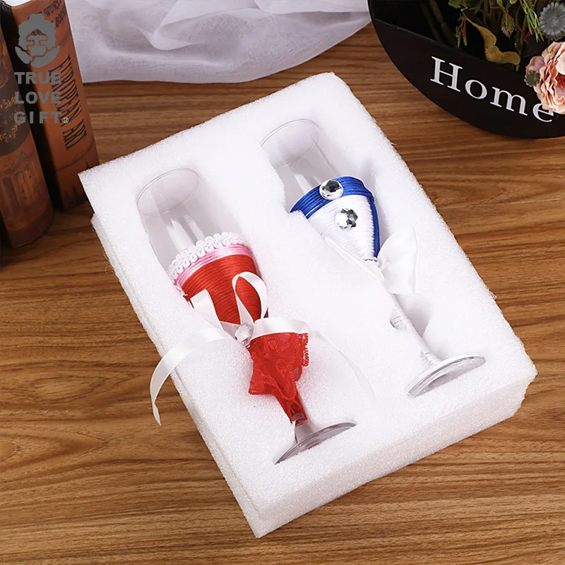 Lot De 2 Flûtes à Champagne Avec Gravure - Cadeau D'anniversaire De Mariage - Pour Couple De