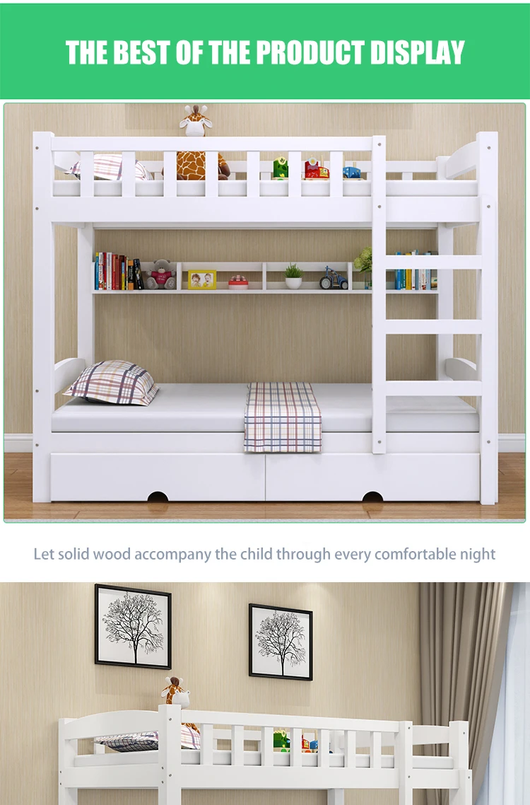 Children's Furniture High Quality Double Decker Bed For Kids For Kids