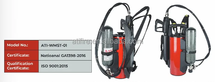 Portable Backpack-type Fire Extinguishing Device Water Mist Fire Extinguisher
