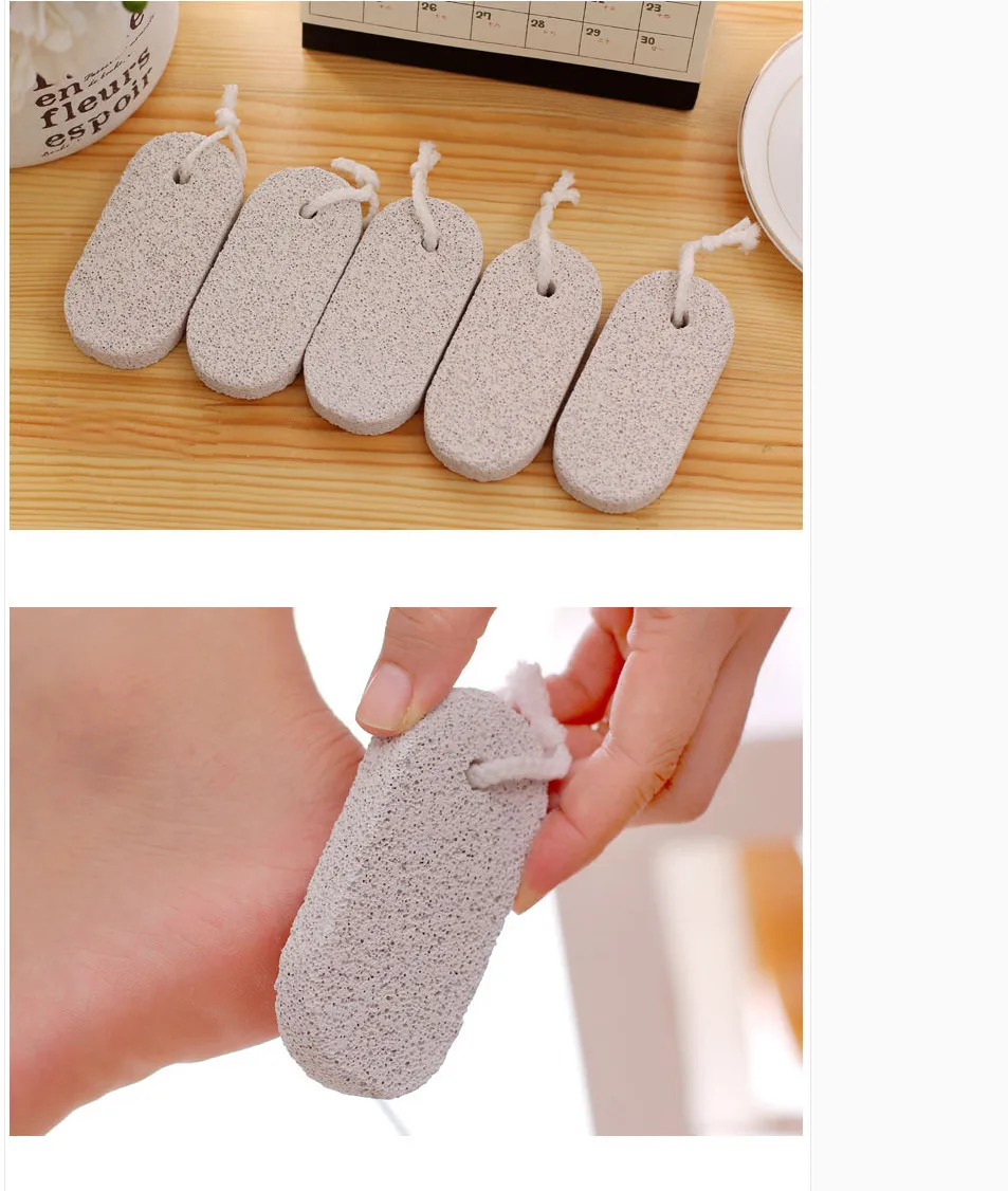Foot Pumice Stone Lava Pedicure Tools Hard Skin Callus Remover For Feet Natural Pumice Stone For