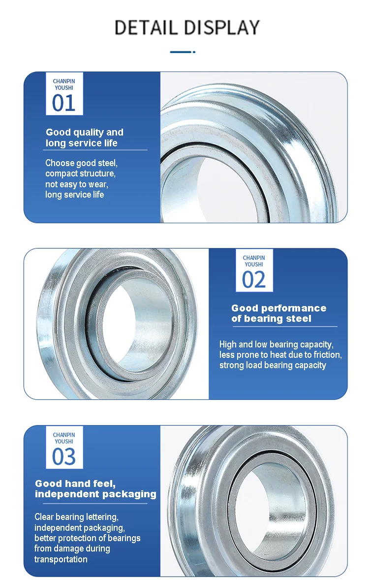 Garage Door Bearing Blaster Hardware Parts Decorative Deep Groove Ball