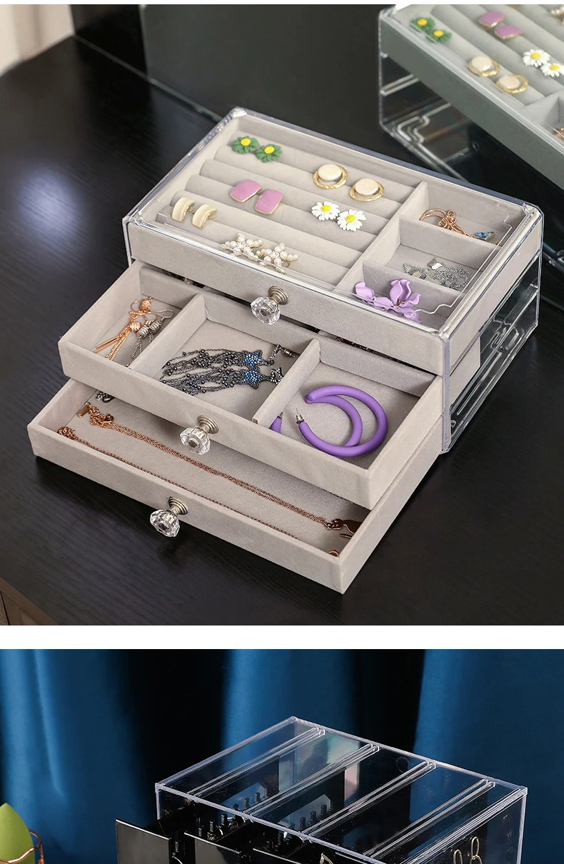 Wholesale Necklace Display Stand Ring Earring Holder Bracelet Storage