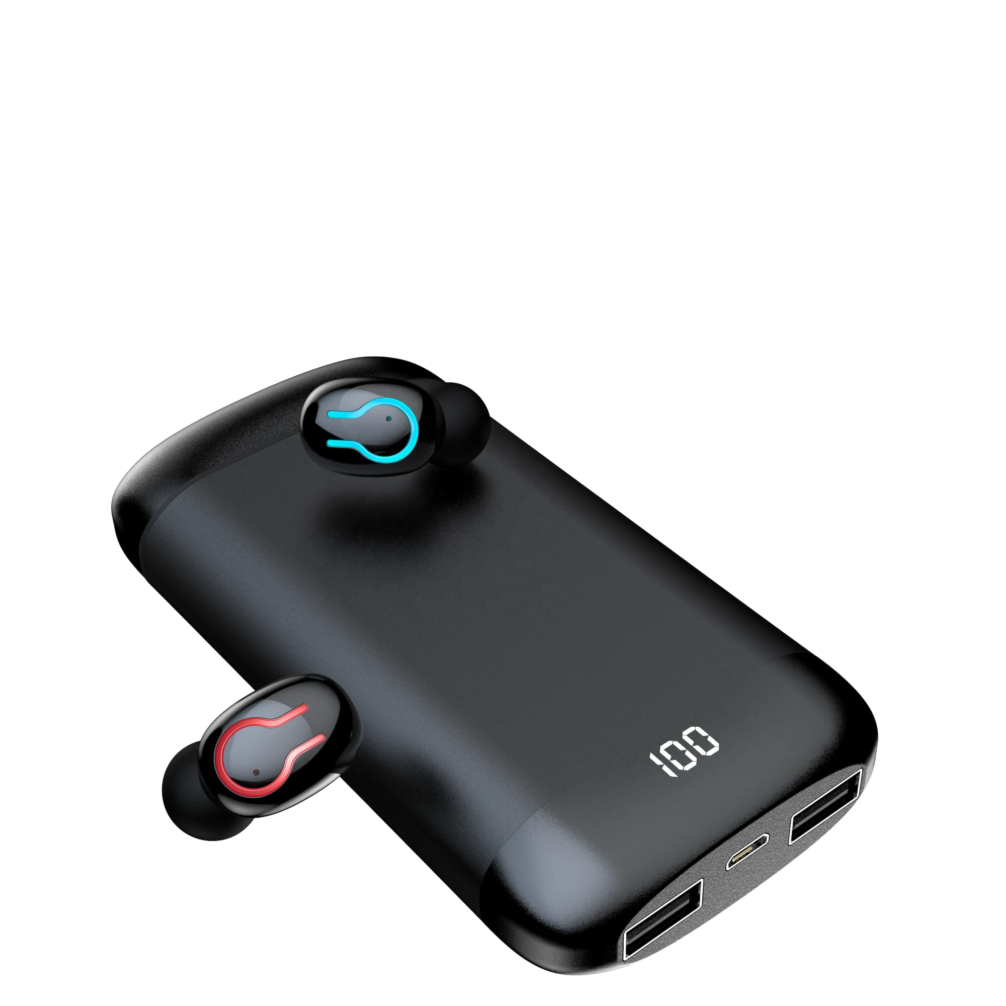 Free Shipping Digital Intelligent Power LED Display Most Popular Products Items HD Call Mini TWS Wireless Bluetooths Earbuds