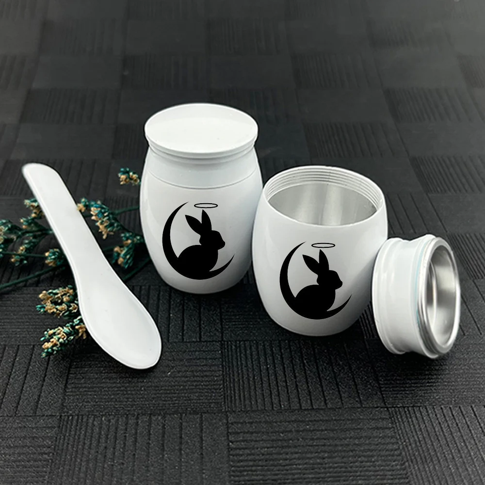 Hummingbird/ Eagle/ Rabbit Pattern Urns Pet Memorial Urn Stainless Steel Souvenir Jar Cremation Keepsake Jewelry for Ashes