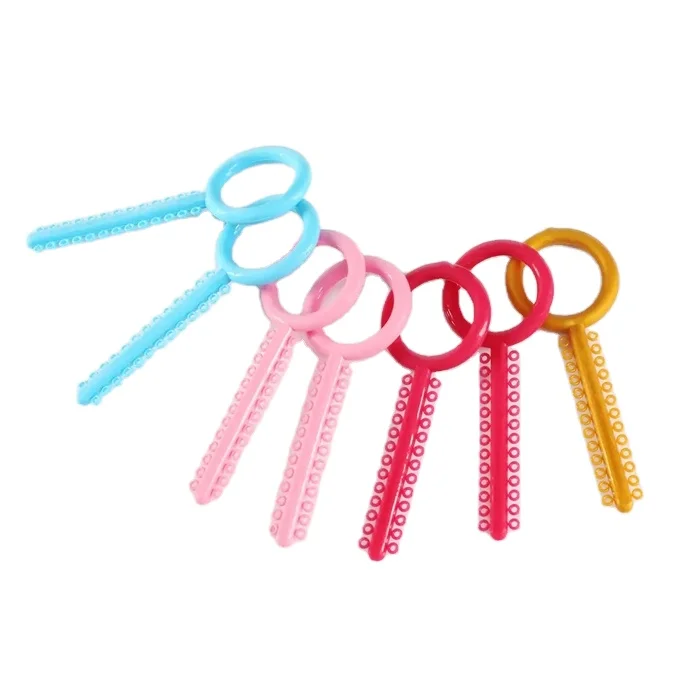 1040 Elastici Ortodontici Dentali - Colori Misti Per Trattamenti