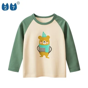 Children's Clothing T-shirt Warm Spring Autumn Clothing Children's Wear