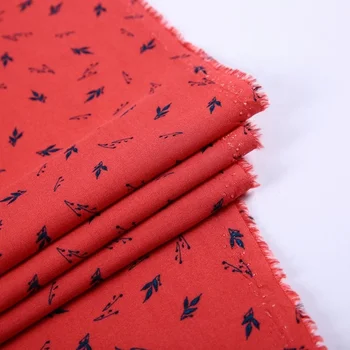 New design 100% printed viscose rayon weaving fabric viscose printed spun lining fabric for bags