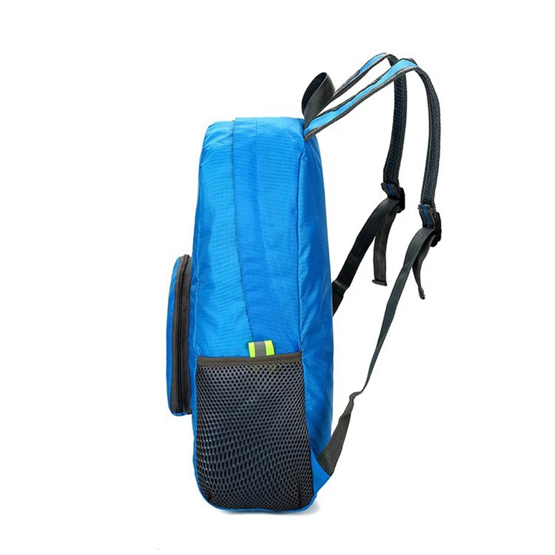 Cheap Durable Custom Ultralight Folding Back Pack Outdoor Sports Travel Polyester Waterproof Foldable Backpack