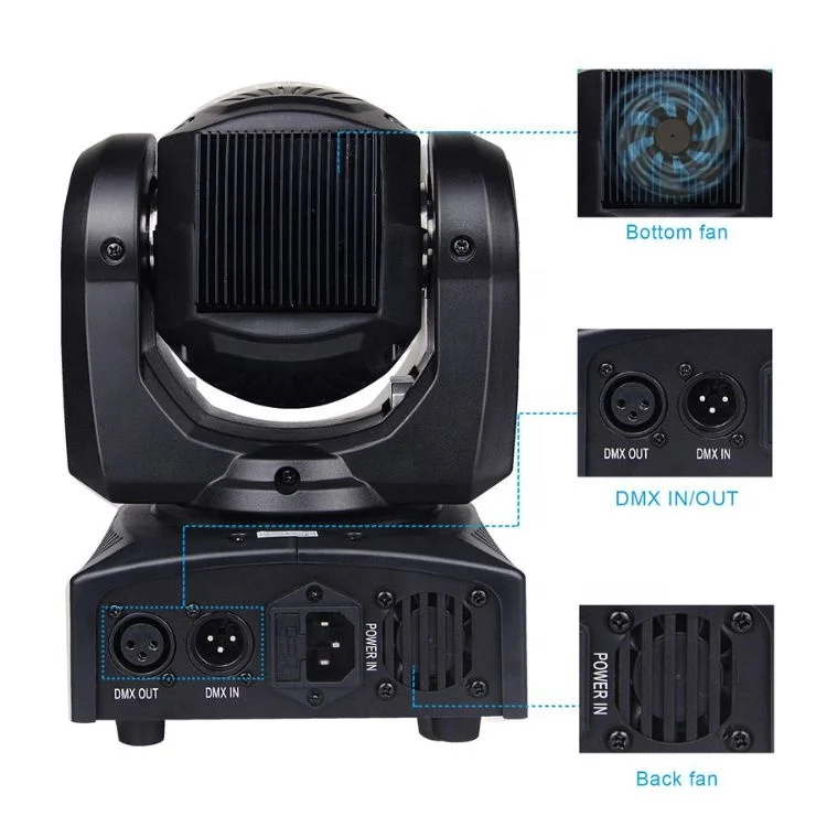 Big Dipper LS10 10W LED Source Stage Lighting DJ Lighting Dmx Pattern Bar Disco Light