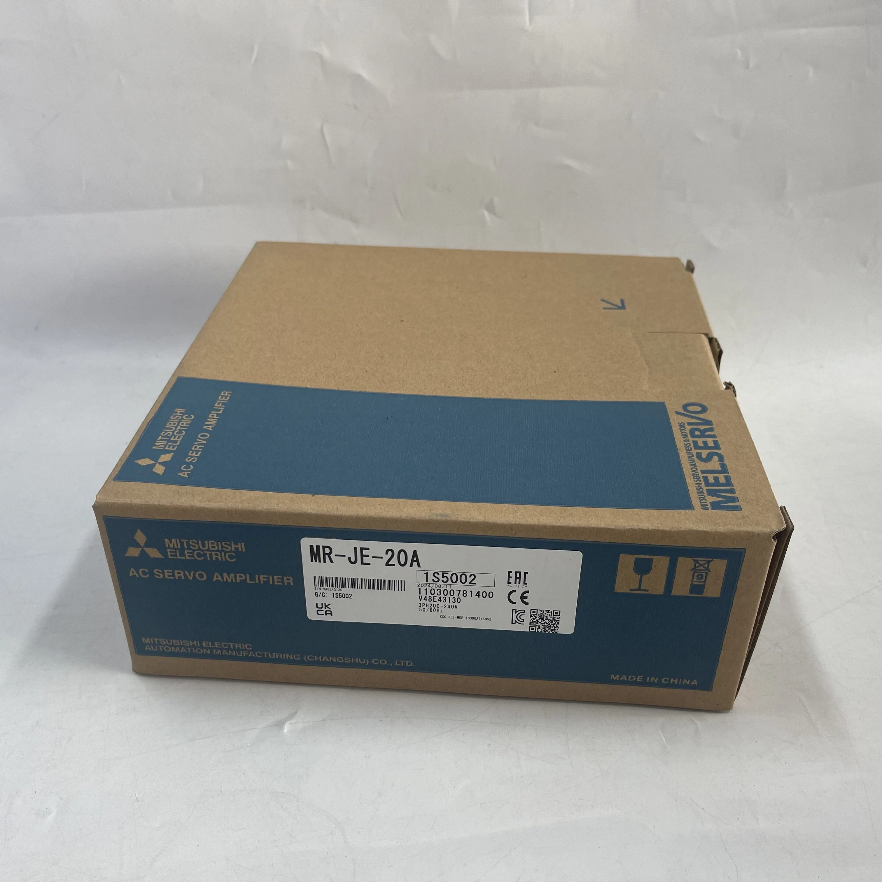 MITSUBISHI AC Servo Amplifier MR-JE-20A MITSUBISHI AC Servo Amplifier MR-JE-20A