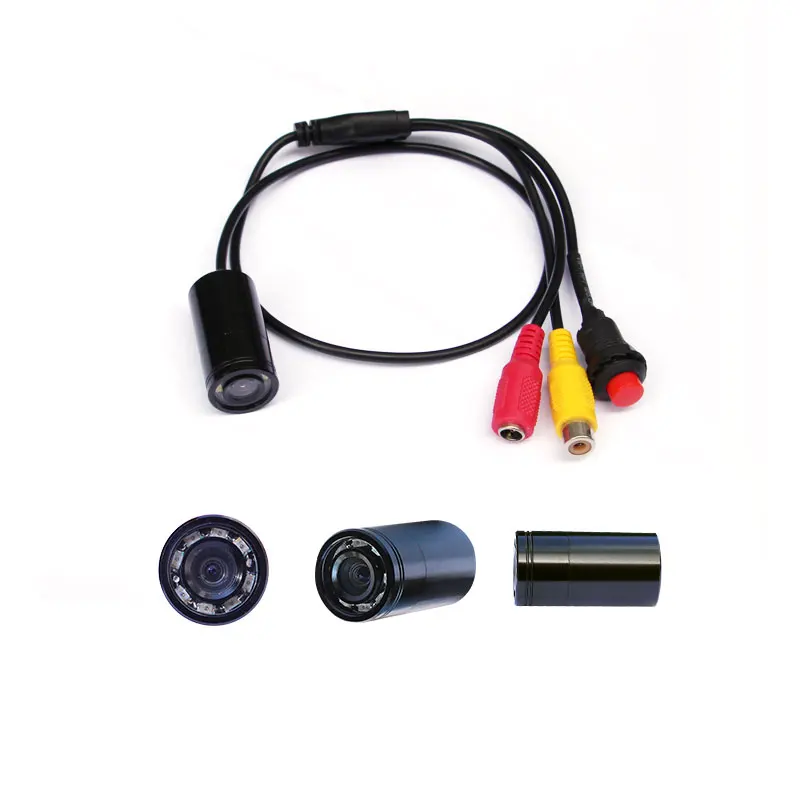 Mini CCTV Camera Video Night Vision Waterproof 6 LED Infrared Surveillance IP68 CMOS HD Camera