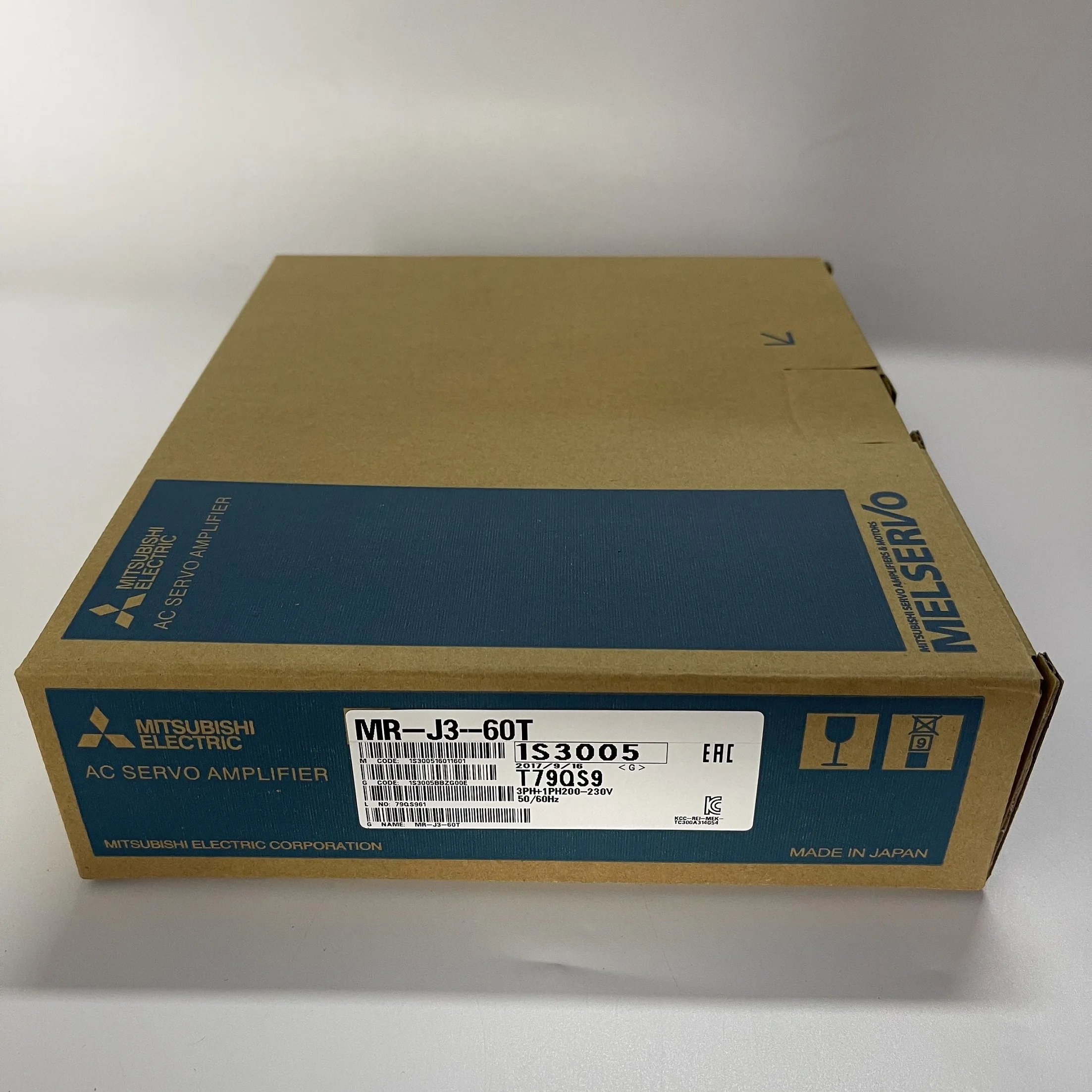 Mitsubishi AC Servo Amplifier MR-J3-60T