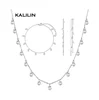 Parure en zircon blanc
