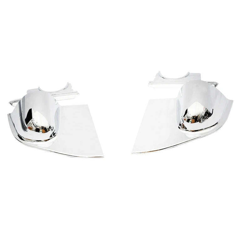High Quality and Low Price Truck Spare Parts Chrome Plated Rear View Mirror Bracket Cover for Fuso CANTER 2006 FE84D FE85D