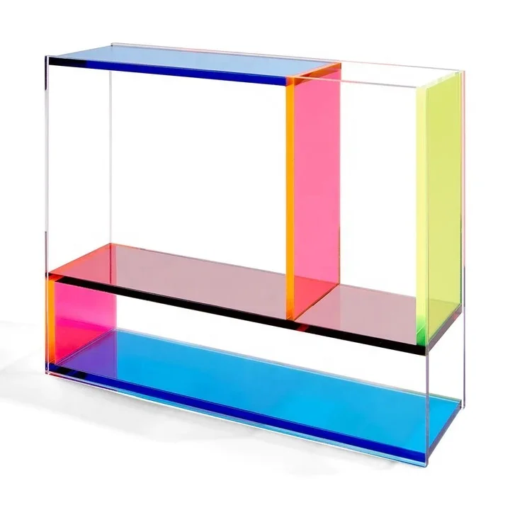 Custom Modern Clear Rectangular Acrylic Flower Display Box Elegant Desktop Storage Party Accessory Durable Perspex Factory