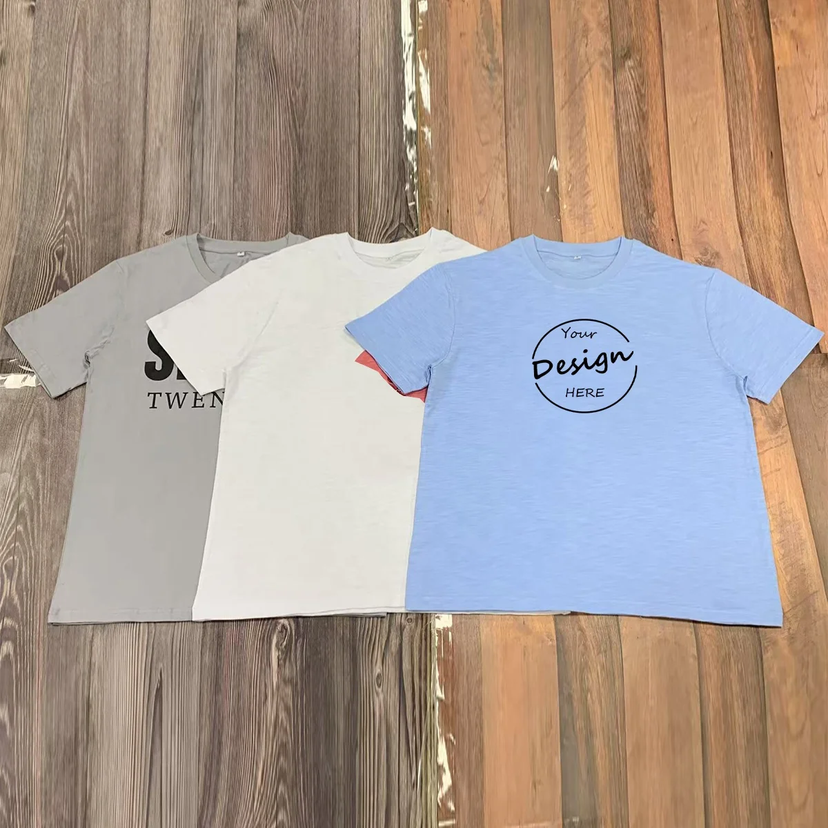 Garment Factory Oem Men’s Casual 93% Polyester and 7% Spandex Breathable Sweat-wicking Training Clothes Quick Dry Tshirt