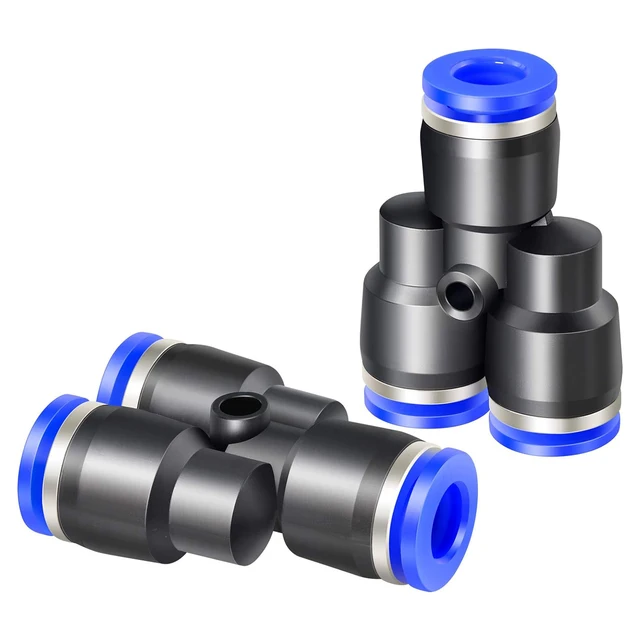 Air Connectors Pneumatic Fitting Y Shape Unequal Union Air Hose Connector Push Fitting China High Quality Manufacture Laize