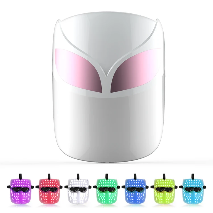 Voice Control 510k Approved Led Face Mask 9 Color Beauty Facemask Gold Red Light 630nm Mask