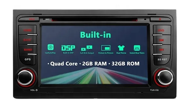 Bewonderenswaardig Moeras shampoo Xtrons 7 Inch 2din Android Autoradio Car Video Interface For Audi A4 B6 B7  Rs4,Built-in Dsp Car Radio - Buy Android 7 Inch Car Stereo,2 Din Android  Car Radio Gps,Dvd Player For