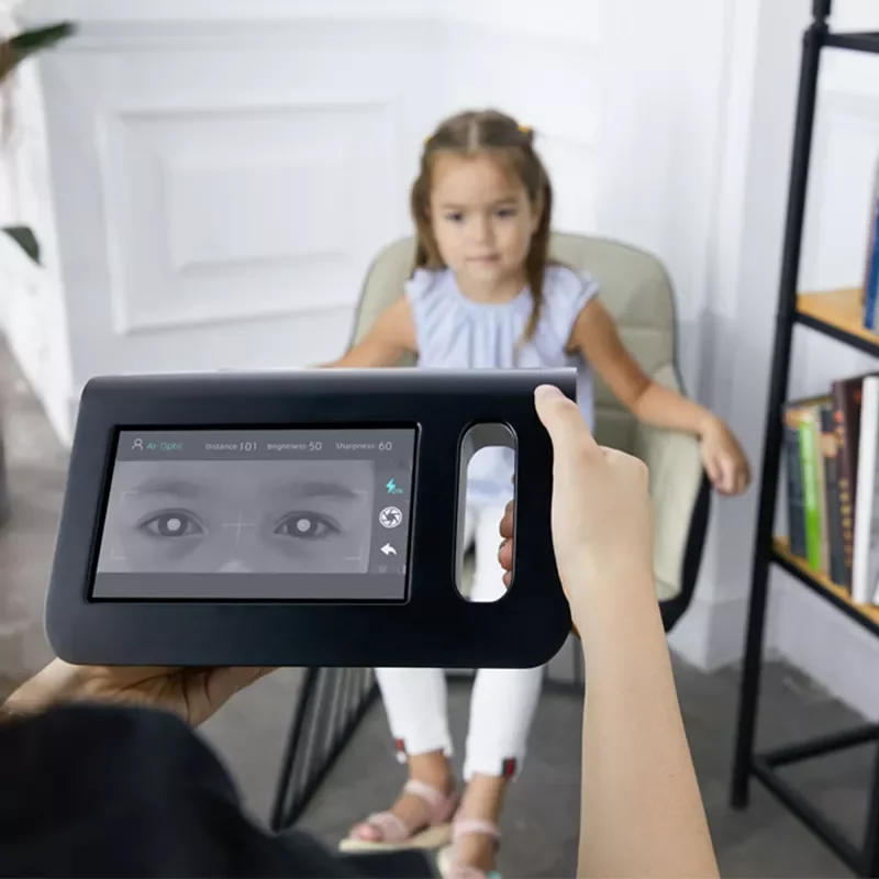 Best Price Touch Screen Portable Vision Screening Optometry Equipment with >99% Accuracy and IP57 Protection