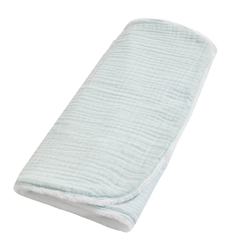 High Quality 100% Cotton Super Soft Bib And Muslin Burp Cloths Burping Towel For Baby manufacture