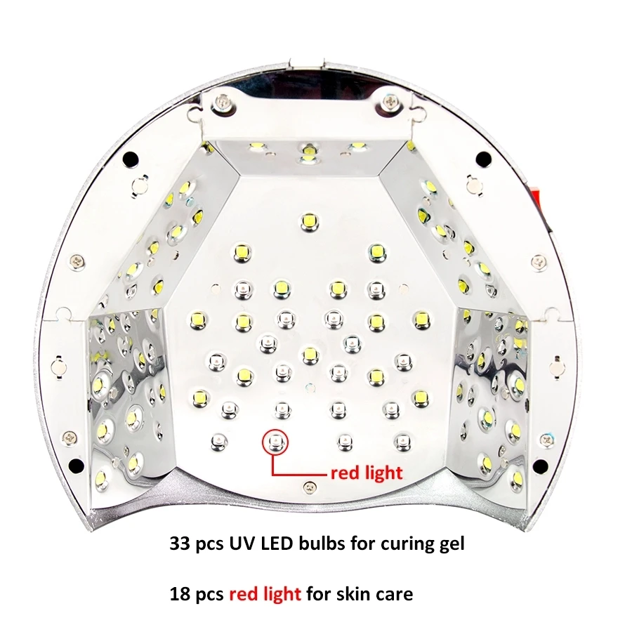 I believe портативная беспроводная ультрафиолетовая Светодиодная лампа 66 Вт для ногтей