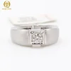 Oro Blanco/Diamante Color D Blanco