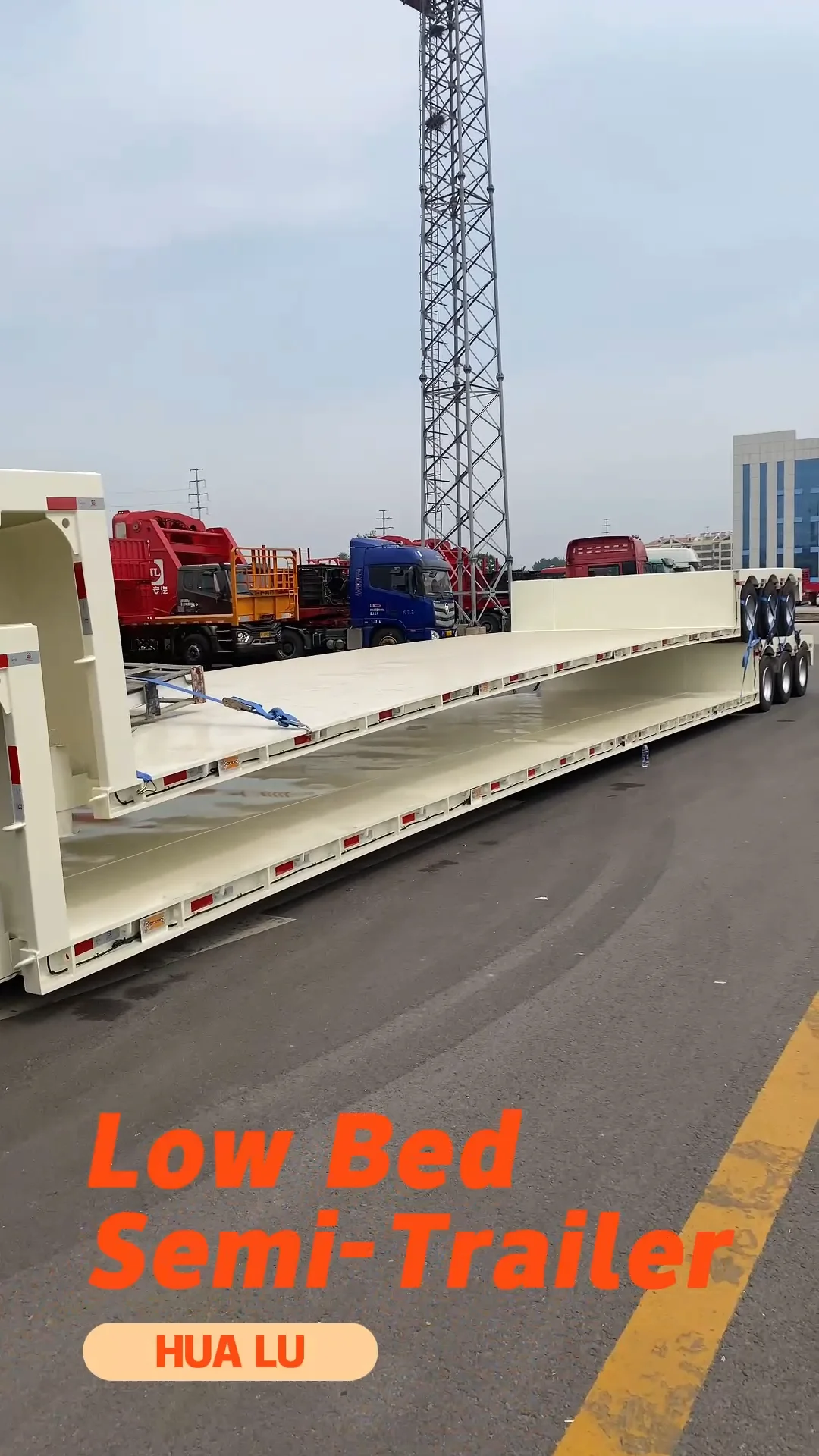 Heavy Duty Hydraulic Axles Axles Axles Axles Low Bed Semi Trailer Head Truck Trailer