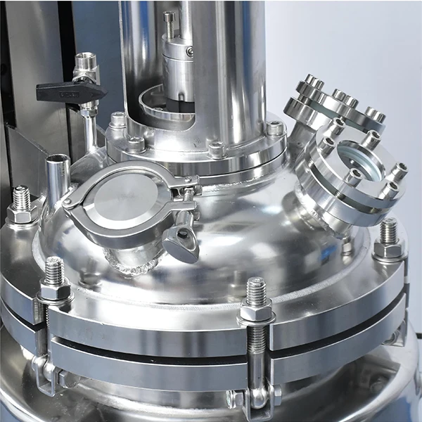 Valuen 10L Chemical Chiller Reactor 100l Electrical Reactor Stainless Steel Steam Heating Jacketed Reactor