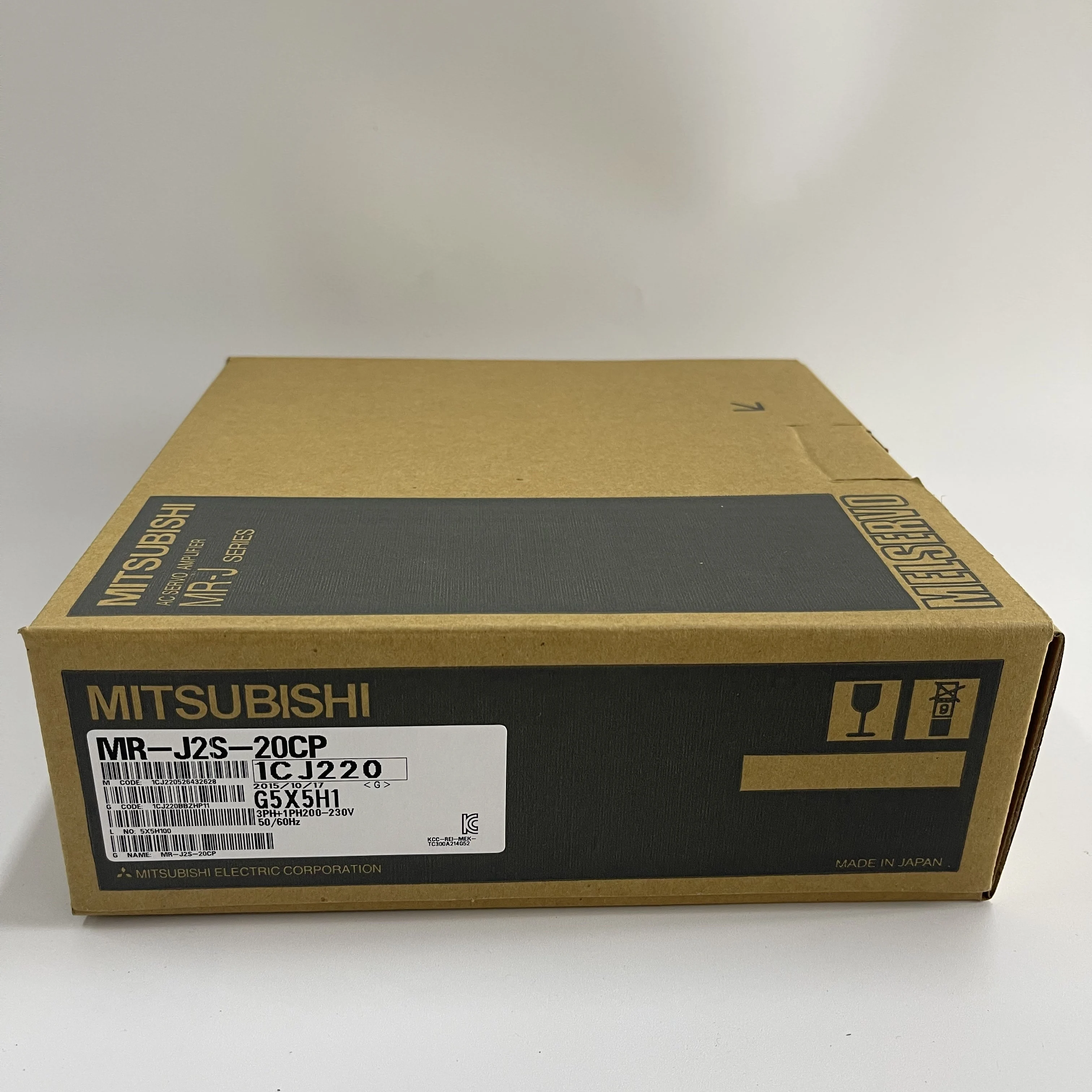 MITSUBISHI AC Servo Amplifier MR-J2S-20CP MITSUBISHI AC Servo Amplifier MR-J2S-20CP