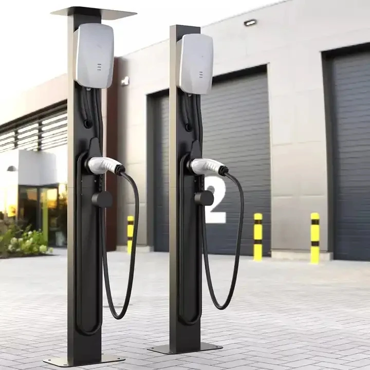 Etec Ev Charger Universal Pillar Stand Evse Aluminium Alloy Floor