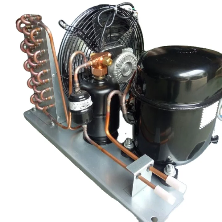 1/3馬力 220V 空冷式小型コンプレッサー凝縮ユニット冷凍ユニット