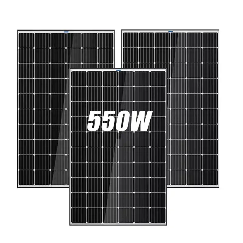 550W Monocrystalline Solar Panels - Efficient Power Solutions