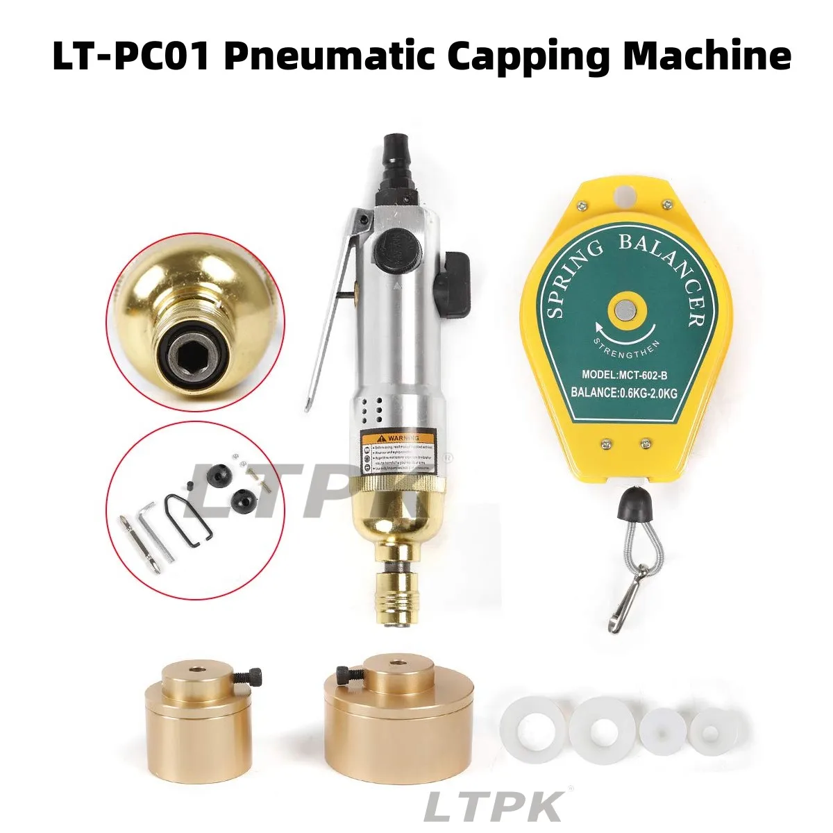 LT-PC01 Pneumatic manual capping machine